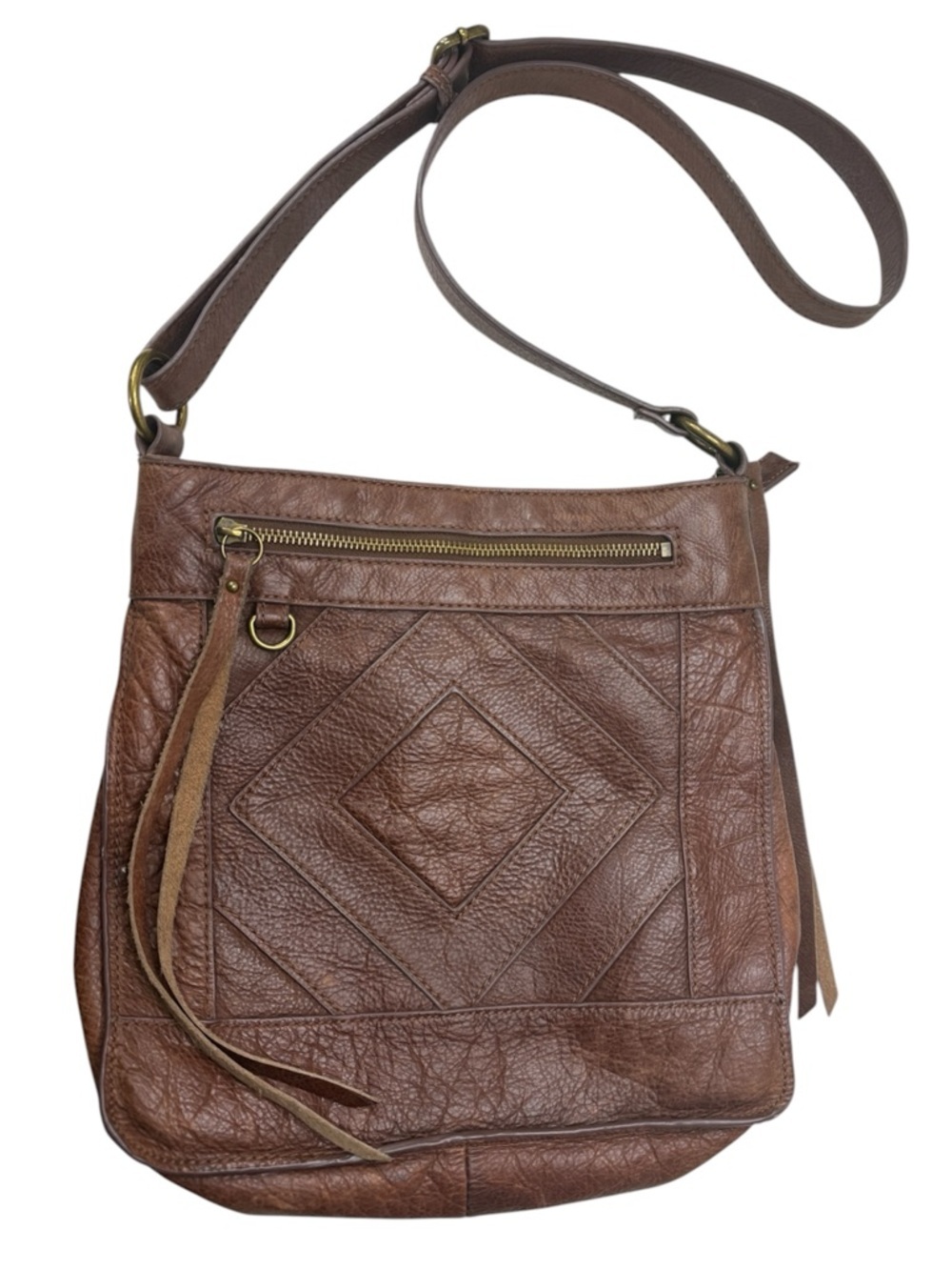 Lucky Brand Baldwin Crossbody Leather Bag